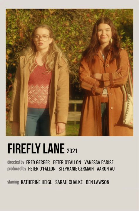 Firefly Lane Aesthetic, Firefly Lane Outfits, Firefly Show Aesthetic, Firefly Lane Quotes, Firefly Lane Tully, Firefly Lane Poster, Firefly Show Art, Grave Of The Fireflies Movie Poster, 1970s Aesthetic