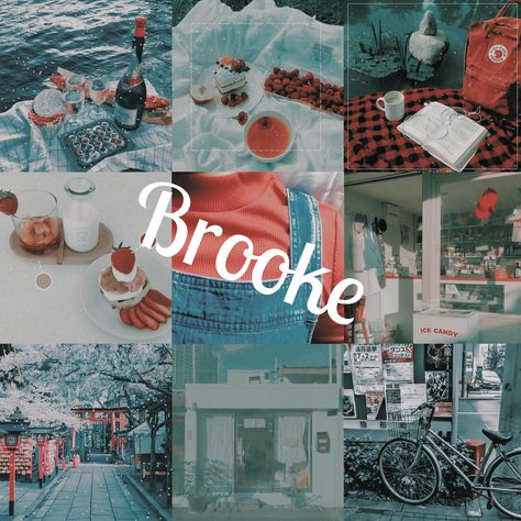 Brooke // name aesthetic Brooke Name Aesthetic, Brooke Wallpaper, Brooke Name, Brooke Aesthetic, Brooke Core, Name Aesthetic, Iphone 6s Wallpaper, Ice Candy, Aesthetic Names