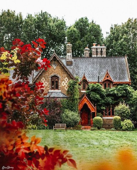 Holly Village, Garden Architecture, Old Doors, New Forest, New Town, Victorian Gothic, Green Paint, British Isles, Close Your Eyes