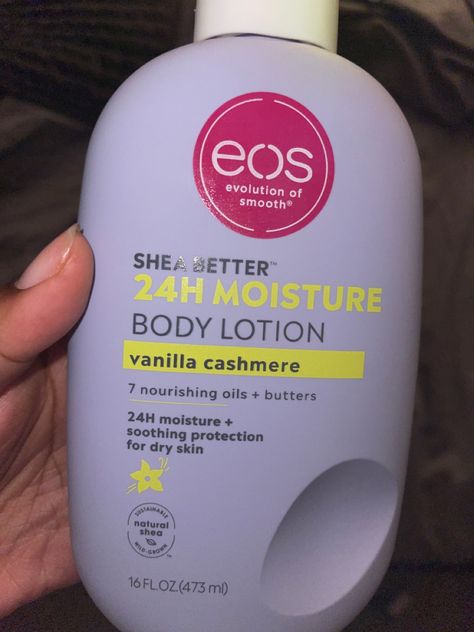 Shea butter + 7 Nourishing Oils Eos Vanilla Cashmere Lotion, Eos Lotion, Best Lotion, Feminine Care, Beauty Gadgets, Amazon Beauty Products, Bath And Body Care, Body Care Routine, Body Skin Care Routine