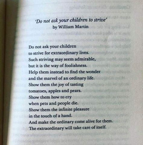 (1) Alia J. Crum, PhD (@AliaCrum) / Twitter William Martin, Best Poems, Child Psychology, Extraordinary Life, Child Life, The Words, Wise Words, The Ordinary, Things To Think About