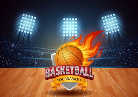 Basketball tournament with stadium backg... | Premium Vector #Freepik #vector #basketball-stadium #basketball-background #basketball-tournament #basketball-court Wood Template, Stadium Background, Basketball Tournament, Vector Background, Premium Vector, Vector Free, Basketball, Wood