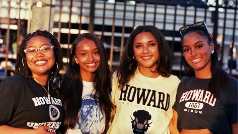 ESSENCE Street Style: Howard University Homecoming Edition | Essence Howard University Homecoming, Homecoming Football Game, Homecoming Football, College Goals, Homecoming Games, Black Future, Essence Festival, Howard University, Afro Punk