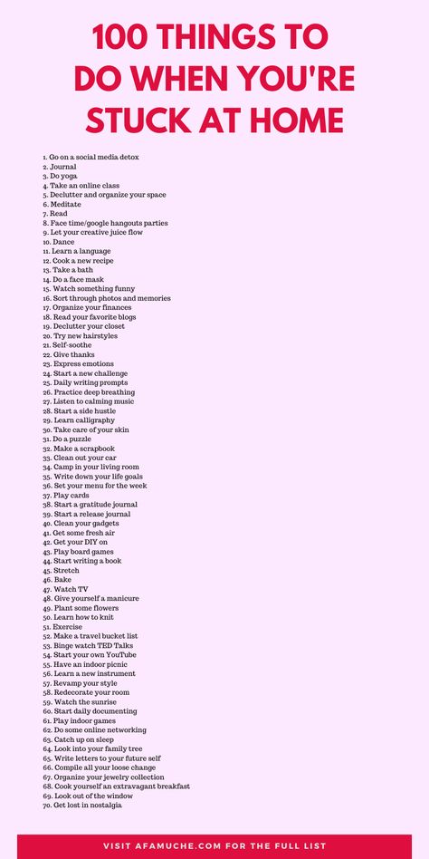 Best productive activities to keep yourself busy while you are stuck inside, these producitivity guide will enable you make proper use of your extra time while you are stuck at home, things to do while inside, things to do at home during quarantine, things to do when bored, creative things to do in quarantine, things to do during quarantine, things to do while alone at home, free things to do when you are bored # quarantine #productivity #thingstodoatthome 200 Things To Do When Your Bored, What To Do In Ur Free Time, Fun Things To Do After School, To Do At Home When Bored, What To Do When Bored Without Electronics, Keeping Yourself Busy, Things To Do During A Storm, What To Do On A Sunny Day At Home, What To Do In The Holidays At Home