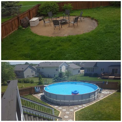 intex pool, pool, pool landscaping Intex Pool Ideas, Intex Above Ground Pools, Decks Around Pools, Cheap Pool, Pool Stuff, Pool Hacks, Intex Pool, Pool Life, Pond Ideas