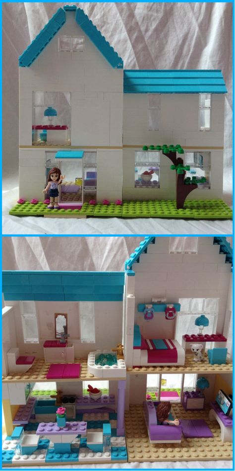 Lego house Easy Lego House Ideas, Diy Lego House Ideas, Diy Lego House, Small Lego House, Lego House Ideas, Lego Houses, Lego Friends Sets, Lego Furniture, Lego Challenge