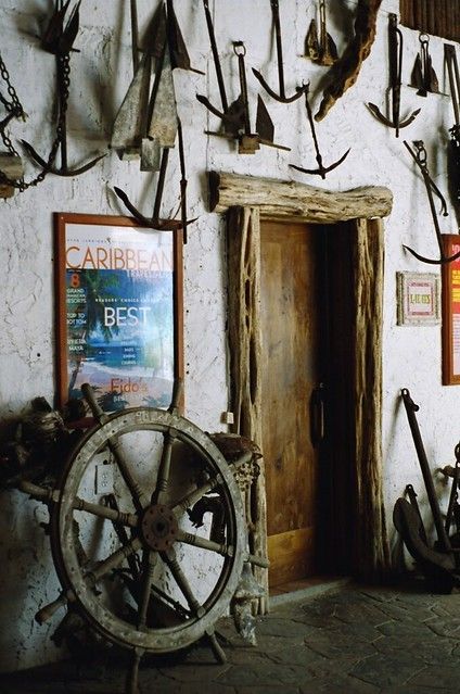 Fido's Restaurant & Bar | Nautical interior of Fido's, San P… | Flickr Rustic Seafood Restaurant, Nautical Office Decor Ideas, Boat Bar Ideas, Nautical Restaurant, Nautical Office Decor, Rustic Nautical Decor, Nautical Office, Ship Interior, Nautical Bar