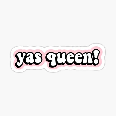 Baddie Stickers Aesthetic, Girlboss Stickers, Queen Stickers Printable, Slay Sticker, Feminist Stickers Printable, Stickers Emoji, Cool Emoji, Canvas Learning, Vibe Quote