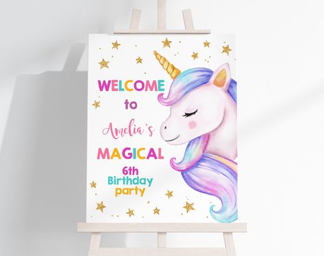 Unicorn birthday party ideas