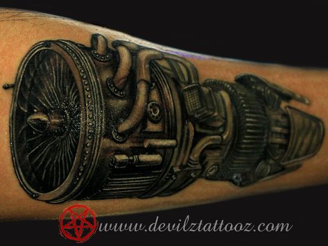 Jet Engine Tattoo Jet Engine Tattoo, Aircraft Mechanic Tattoo, Aviation Tattoos, Jamie Tattoo, Aviation Tattoo, Engine Tattoo, Aircraft Mechanic, Mechanic Tattoo, Airplane Tattoos