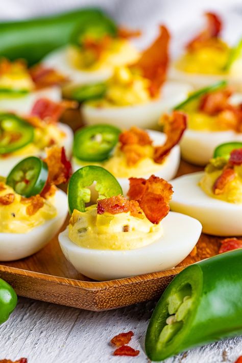 Jalepeno Delived Eggs, Deviled Egg Sliders, Deviled Eggs With Jalapeno, Mexican Deviled Eggs, Best Sweet And Sour Sauce, Jalapeno Popper Deviled Eggs, Jalapeño Deviled Eggs, Easy Sweet And Sour Sauce, Bacon Deviled Eggs Recipe