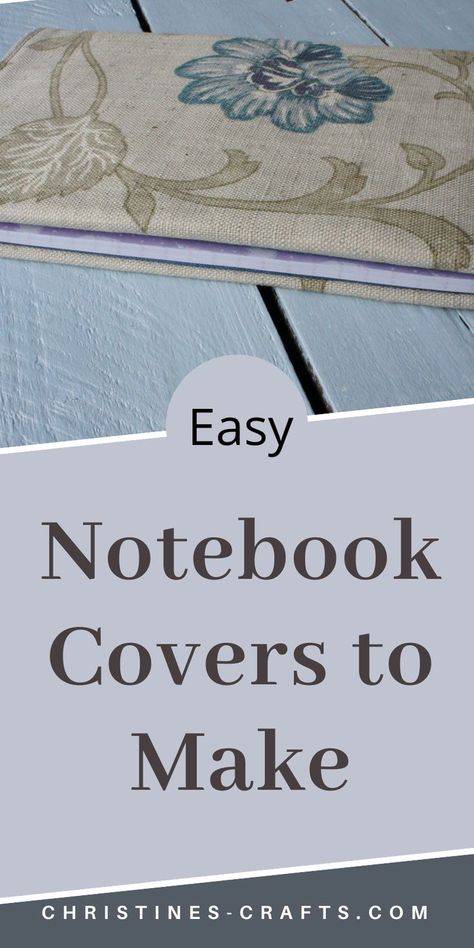 Diy Notebook Cover, Books Diy, Handmade Sketchbook, Note Pad Covers, Fabric Book Covers, Wallet Tutorial, Easy Books, Sketchbook Cover, Notebook Ideas