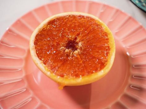 Get Grapefruit "Brulee" Recipe from Food Network Grapefruit Brulee, Grapefruit Tart, Alex Guarnaschelli, Gluten Free Flatbread, Vegan Pad Thai, Brulee Recipe, Dairy Free Cream, Barley Soup, Tart Recipe