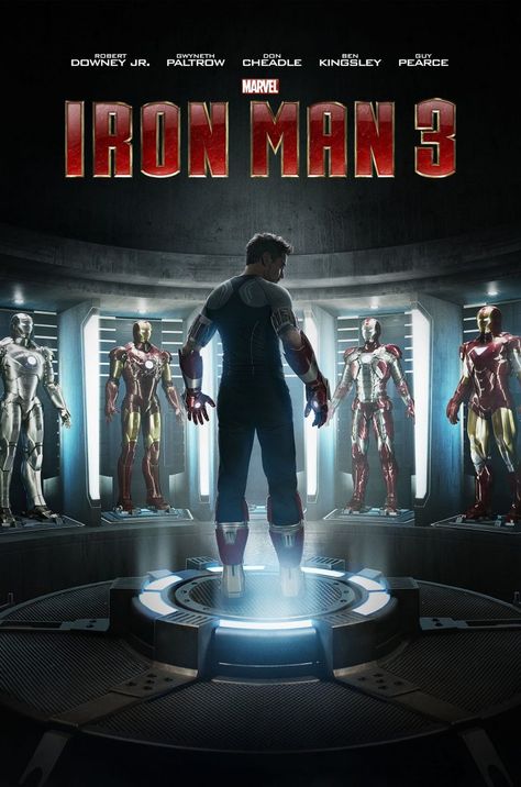 Iron Man 3 Poster, Iron Man Poster, Poster Marvel, Iron Man Movie, Best Action Movies, Marvel Superhero Posters, Iron Man 3, Marvel Posters, Marvel Comic Universe