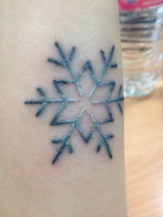 Snowflake Tattoos, Snowflake Tattoo, Snow Tattoo, Snow Flake Tattoo, Henna Hand, Simple Snowflake, Wicked Tattoos, Random Inspiration, Time Tattoos