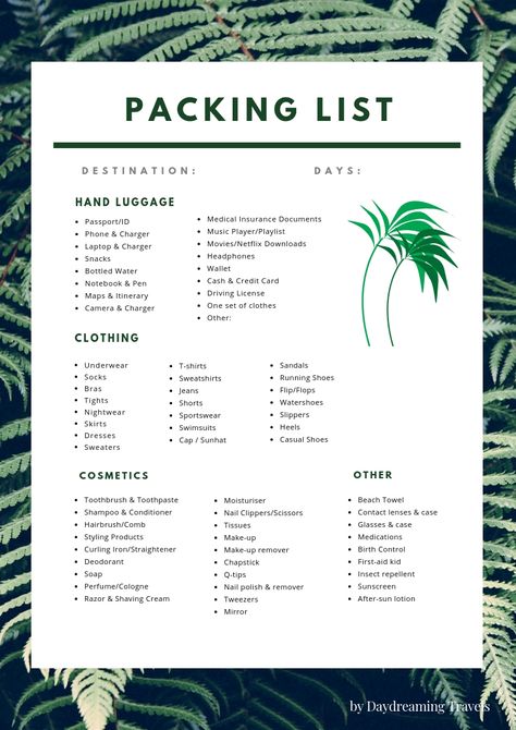 Don't know what to pack for your trip to the Philippines or another island destination? Look no further, I put together a list of necessary items you should not forget! Island Trip Packing List, Philippines Packing List, Philippines Trip Outfit, Bohol Philippines Outfit, Island Outfits Vacations, Tropical Packing List, Island Packing List, Tropical Island Outfits, Vigan Philippines