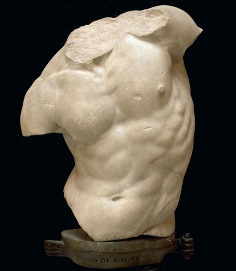 Gaddi Torso | Artworks | Uffizi Galleries Ancient Greek Sculpture, Anatomy Sculpture, Roman Statue, Classic Sculpture, Uffizi Gallery, Roman Sculpture, Art Of Man, Greek Sculpture, Ancient Sculpture