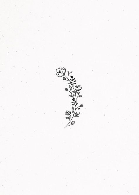 Flower In Ear Tattoo, Behind The Ear Tattoo Ideas Floral, Minimalist Tattoo Ear, Minimalist Drawing Nature, Minimalist Tattoo Ideas Flower, Minimalist Ear Tattoo, Minimalist Foot Tattoo, Delicate Tattoo Minimalist, Ear Tattoo Flower