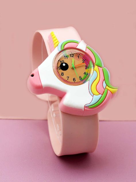 Cute Collar    Wrist Watches Embellished   Kids Jewelry & Watches Unicorn Design, Pink Unicorn, Kids Watches, Kids Jewelry, Creative Thinking, Wrist Watch, Jewelry Watches, Pink, Design