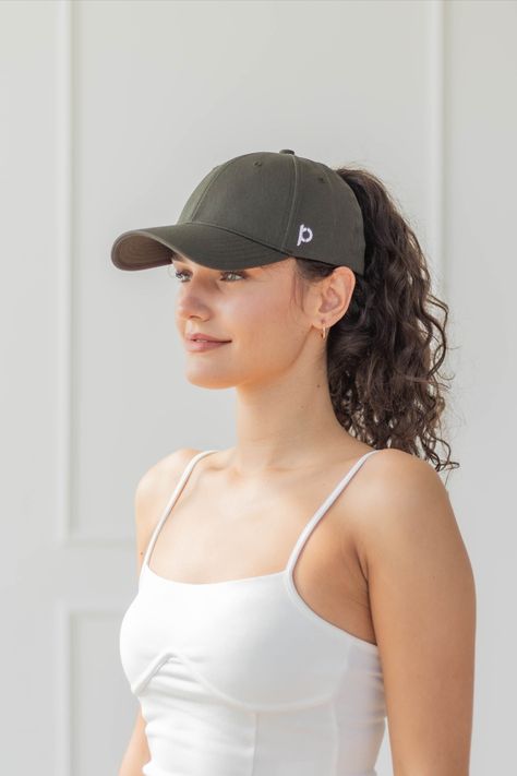 The Ponyback stretch fit combines the quality of a high-end fitted hat, with the functionality of a ponytail hat. The large back opening will allow you to rock your style at any height from the top button to the bottom of the band.

The Everyday fit hat is perfect for your casual days.  

Stretch-fit sweatband comfortable for long periods of time

**PATENTED** Ponytail Hat Baseball Caps, Hat Long Hair, Ordo Realitas, Ponytail Hats, Green Baseball Cap, Ponytail Baseball Cap, Baseball Cap Outfit, Hair Up Or Down, A Ponytail