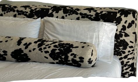 Cowhide Bed, Softframe Designs, University Accommodation, Cowhide Print, Hidden Bed, Room Makeover Bedroom, Dream Apartment, Room Tour, More And More