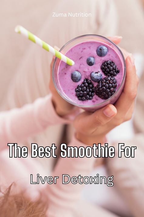 This delicious and antioxidant-rich berry smoothie is full of liver-cleansing ingredients. Packed with a blend of mixed berries, including blueberries, strawberries, and raspberries, this smoothie is bursting with antioxidants and fiber, which are essential for promoting liver detoxification. Liver Cleansing Smoothies, Healthy Liver Smoothie Recipes, Liver Cleansing Recipes, Liver Juice Recipes, Smoothies For Liver Health, Liver Detox Cleanse From Alcohol, Liver Smoothie, Liver Cleanse Smoothie, Liver Detox Smoothie Recipes