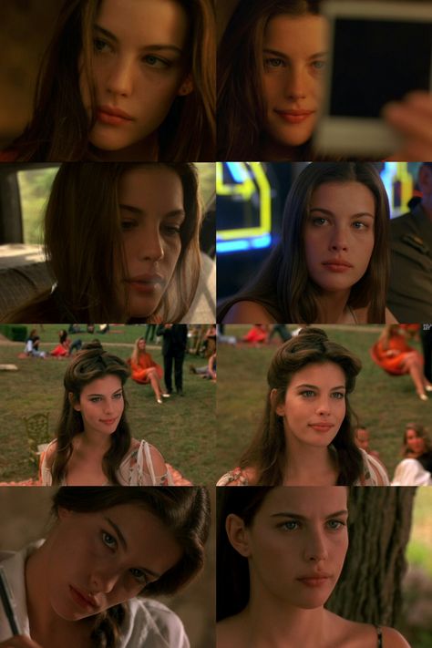 Liv Tyler 90s Hair, Stealing Beauty Aesthetic, Liv Tyler Stealing Beauty, Liv Tyler Aesthetic, Liv Tyler Makeup, Liv Tyler Style, Liv Tyler Hair, Model Hairstyles Woman, Liv Tyler 90s