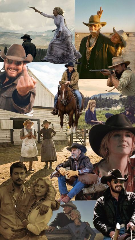 #myfirstshuffle #yellowstone #1883 #1924 The Ranch Tv Show, Yellowstone Series, Western Life, Yellow Stone, Silhouette Crafts, Wild West, Connect With People, Your Aesthetic, Creative Energy