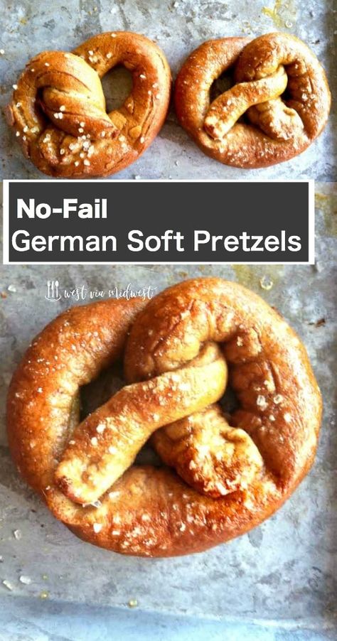 German Soft Pretzel Recipe, German Pretzel Recipe, German Snacks, German Pretzels, Easy German Recipes, German Food Authentic, Soft Pretzel Recipe, German Bread, Chips And Dip