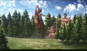 Titans Run GIF - Titans Run AttackOnTitans - Discover & Share GIFs Aot Gifs, Aot Titans, Attack On Titan Season 2, Field Medic, Running Gif, Female Titan, Aot Characters, Attack On Titan Ships, Underground Cities