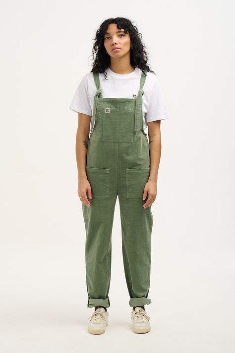 Original Dungaree: ORGANIC CORDUROY - Green Bay – Lucy & Yak Lucy & Yak, Green Dungarees Outfit, Lucy And Yak Dungarees Outfit, Lucy And Yak Dungarees, Green Dungarees, Eco Club, Basic Ootd, Lucy Yak, Corduroy Dungarees