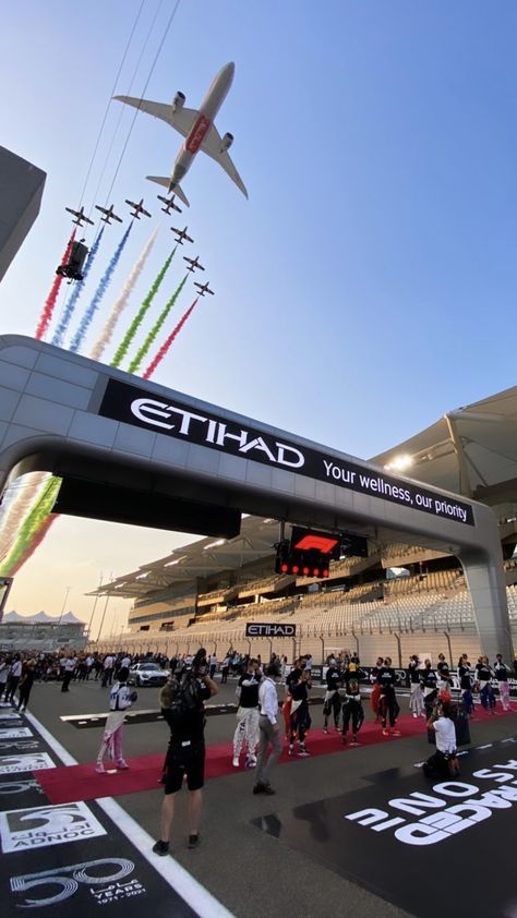 Abu Dhabi F1, Abu Dhabi Grand Prix, Dubai Aesthetic, Formula Uno, Vision Board Inspiration, Under The Lights, Formula One, Abu Dhabi, Grand Prix