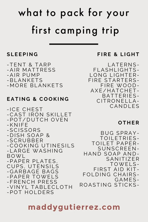 Zelt Camping Hacks, Zelt Camping, Camping For Beginners, Camping Packing List, Camping Inspiration, Camping Hacks Diy, Camping Needs, Camping List, Family Camping Trip