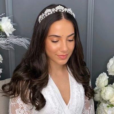 Scoop Neck Wedding Dress, Crowns And Tiaras, Wedding Crown Tiara, Small Crown, Bridal Accessory, Wedding Hairstyle, Crown Headband, Wedding Tiara, Wedding Crown