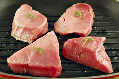 How to Season Ahi Tuna Ahi Tuna Steak Recipe, How To Cook Tuna, Ahi Tuna Recipe, Recipes Tuna, Smoked Tuna, How To Make Tuna, Ahi Tuna Steak, Tuna Steak Recipes, Sweet Custard