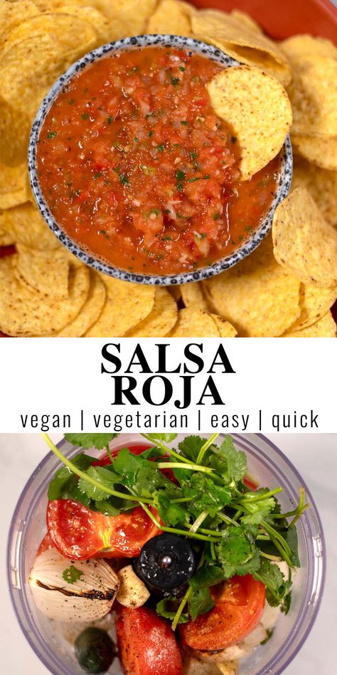 Best Salsa Roja Recipe Best Salsa, Meals For Families, Budget Friendly Meals, Clean Eating Vegan, Food Innovation, Vegan Party, Spicy Salsa, Eating Vegan, Dairy Free Diet