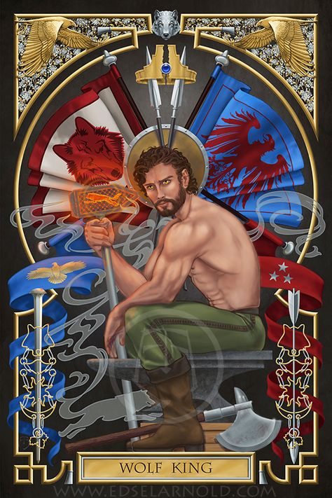 Wolf King - Perrin Aybara by EdselArnold on DeviantArt Perrin Aybara, Wheel Of Times, Wheel Of Time Books, Wolf King, Robert Jordan, The Thinker, Wheel Of Time, Book Fanart, Tent Fabric