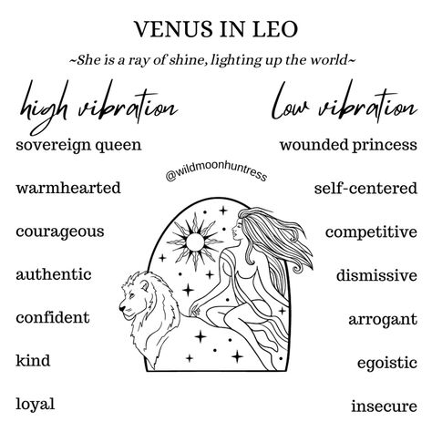 Venus in Leo - your time to shine your brightest light — WildMoonHuntress Vertex In Leo, Leo In Venus Aesthetic, Venus In Leo Style, Leo Venus Aesthetic, Cap Rising, Venus Leo, Leo Goddess, Venus In Leo, Astro Tarot