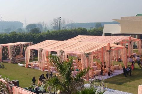 Truss Mandap Decoration, Shamiyana Decoration, Tents For Events, Open Wedding Decoration, Lawn Decorations Wedding, Weeding Decoration Outdoor, Wedding Canopy Outdoor, Indian Wedding Decorations Receptions, Wedding Tent Decorations