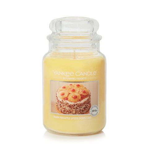 Yankee Candle Jars, Fragrance Finder, Candle Obsession, Welcoming Home, Pineapple Upside, Pineapple Upside Down Cake, Pineapple Upside Down, Jar Candles, Spicy Fragrance