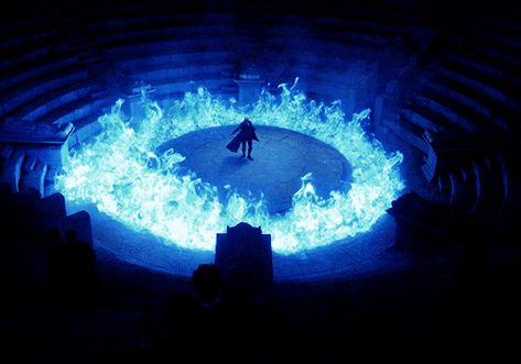 Blue Fire Powers, Blue Fire Magic, Gellert Grindelwald Aesthetic, Gellert Grindelwald, Magic Aesthetic, Magic Powers, Blue Flames, Trik Fotografi, Fantasy Aesthetic