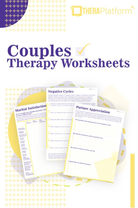 These couples therapy worksheets are must have in your therapy resource toolbox. They can be used for both in session or as home practice for couples therapy. #couples #couplestherapy #therapy #therapyresources #worksheets #couplestherapyworksheets Diy Marriage Counseling, Free Marriage Counseling Worksheets, Couple Counseling Worksheets Therapy, Diy Couples Therapy, Relationship Counseling Worksheets, Couples Therapy Worksheets Infidelity, Free Couples Therapy Worksheets, Marriage Worksheets Printables, Couples Communication Worksheets