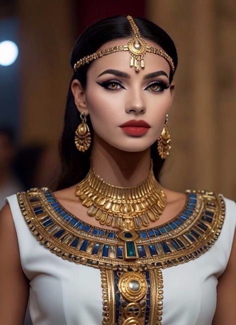 Ancient Egypt Fashion Queens, Egyptian Clothing Women, Egyptian Princess Costume, Egyptian Women Modern, Egyptian Jewelry Ancient, Egypt Clothes, Egyptian Goddess Costume, Egyptian Outfit, Ancient Egyptian Women