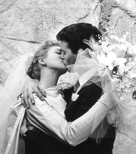 Actor/dancer Russ Tamblyn (Seven Brides For Seven Brothers and the gang leader 'Riff" of The Jets in West Side Story among other film & TV roles) at his wedding to actress Venetia Stevenson in 1956. She later married Don Everly (Everly Brothers) in 1962 the day the 2 brothers graduated from US Marine boot-camp at Camp Penelton. I 'kept tract' off all my fav guys and who they were dating and marrying back then! Russ Tamblyn, Key West Wedding, Country Chic Wedding, West Side Story, Famous Couples, Actrices Hollywood, Wedding Pics, Vanity Fair, Wedding Pictures