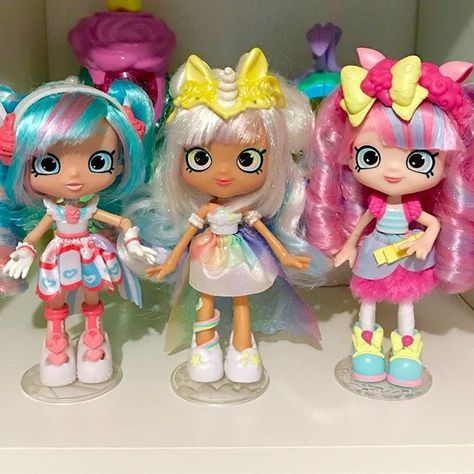 Jessicake, Mystabella and Candy Sweets (Wild Style) Shopkins Dolls, Shopkins Season 2, Shopkins Doll, Shopkins Shoppies, Shoppies Dolls, Fancy Nancy Party, Shopkins Toys, Kids Furniture Design, Kids Toy Organization