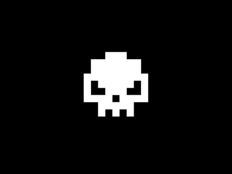 pixel skull Skull Icon, Pixel Icons, Space Icons, Black App, Insta Icon, Halloween Icons, Iphone Homescreen Wallpaper, Phone Icons, Widget Icon