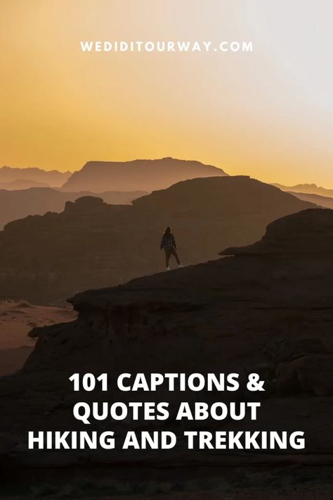 Here are 101 beautiful quotes about hiking and trekking. Inspiring captions to use on your social channels and intriguing quotes to motivate you to head outdoors and hit the hiking trails. Quotes About Hiking, Intriguing Quotes, Inspiring Captions, Trekking Quotes, Edward Abbey, Traveling To Europe, Hiking Quotes, Quotes To Motivate, Lao Tzu