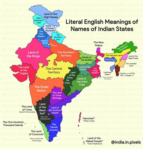 India World Map, Map Of India, Ias Study Material, Interesting Maps, Indian States, Indian History Facts, Facts About World, Interesting Facts About World, Geography Map