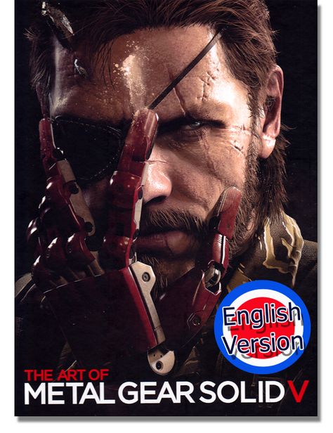 Art of Metal Gear Solid V Art Book (US Version) Venom Snake, Metal Gear Solid V, Mgs V, Kojima Productions, Gamers Anime, Gear Art, Horse Books, Magnum Opus, The Reader