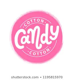 Fluffy Logo Images, Stock Photos & Vectors | Shutterstock Cotton Candy Logo, Candy Text, Candy Letters, Candy Drawing, Candy Images, Candy Lady, Sweet Logo, Candy Logo, Lady Logo